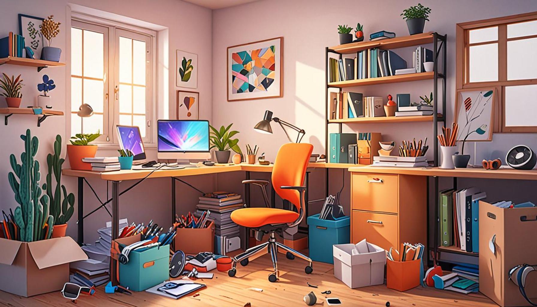 The Role of Decluttering in Creating Inspiring Work Environments