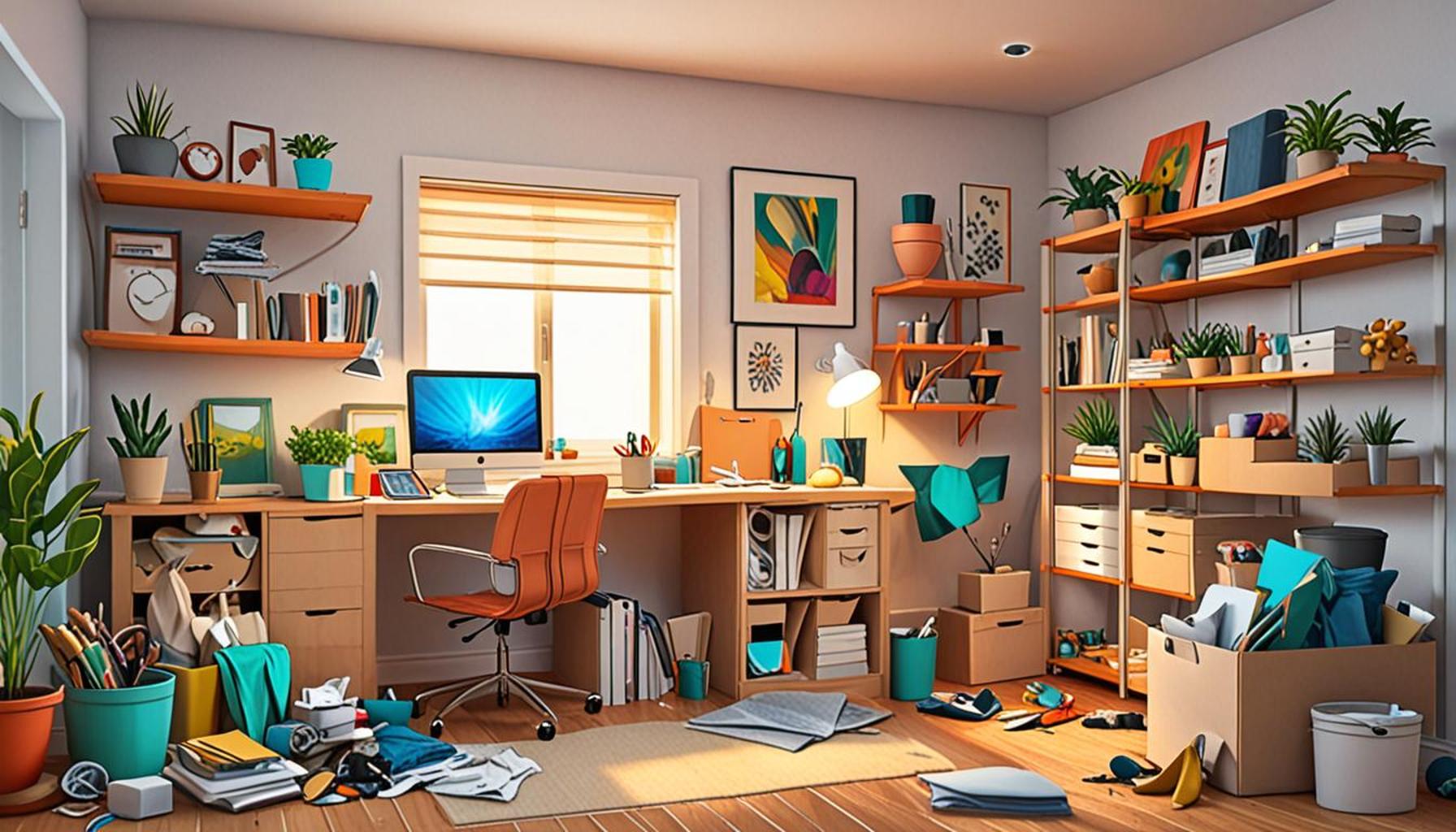 The Impact of Decluttering on Productivity: How Organized Spaces Can Increase Your Daily Efficiency