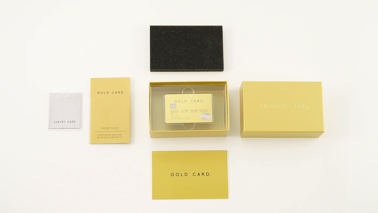 Apply for Luxury MasterCard Gold Credit Card Step-by-Step Guide