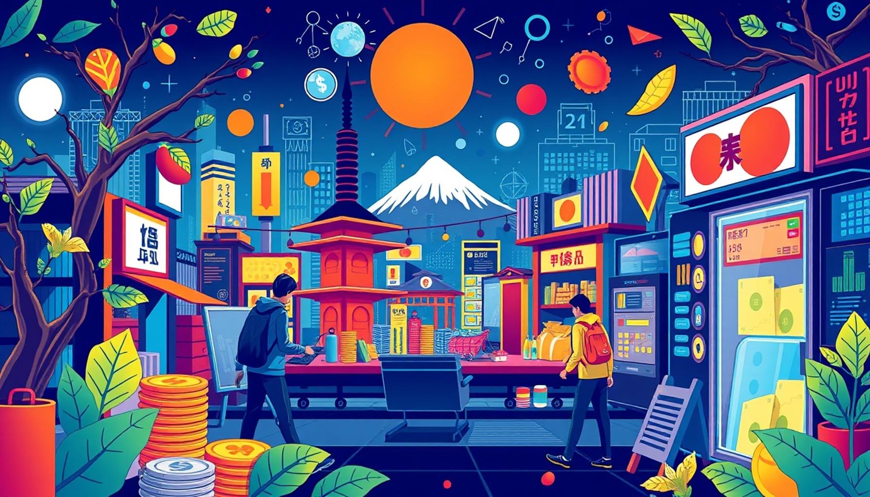 日本における消費者行動の進化における技術の役割