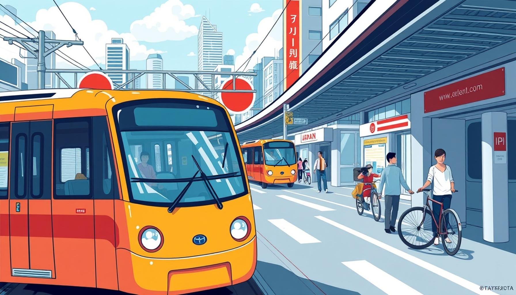 都市交通の革新：日本が未来の交通に向けて準備している方法