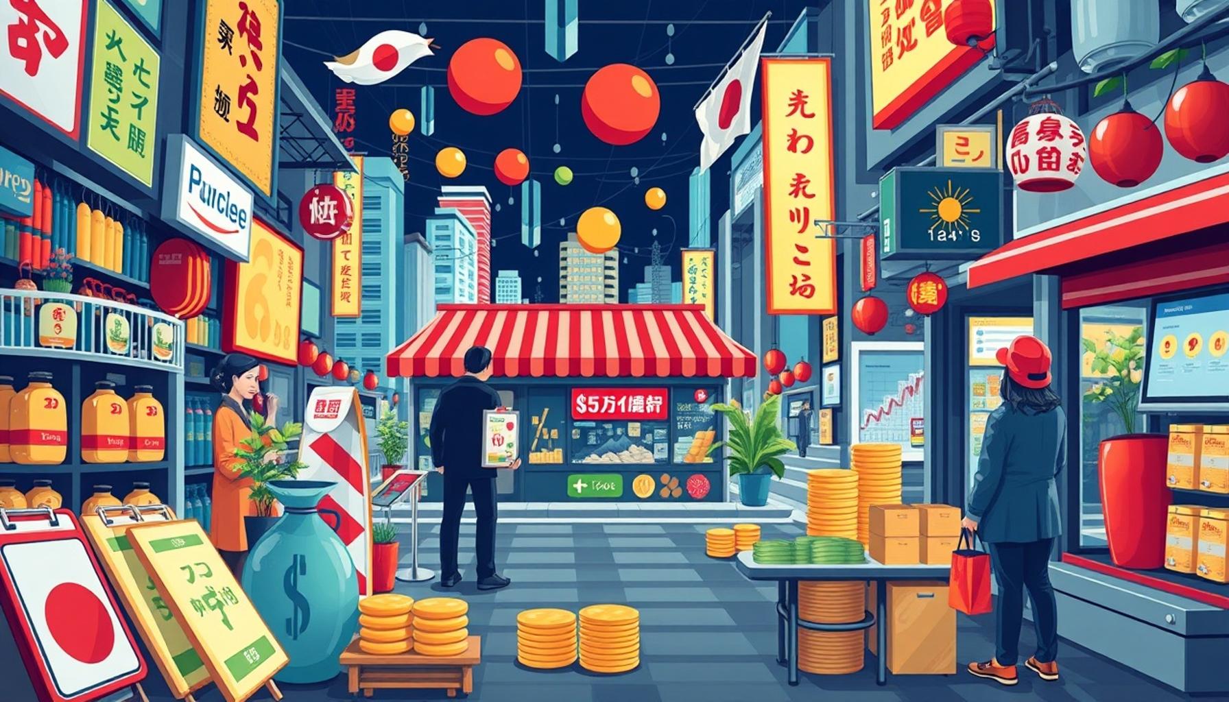 日本における人口が購買行動に与える影響：市場分析